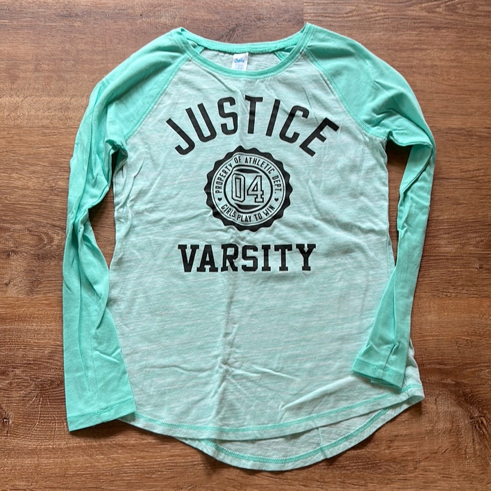 Girls Justice Long Sleeve. Size 8.